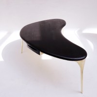 <a href="https://www.galeriegosserez.com/artistes/loellmann-valentin.html">Valentin Loellmann </a> - Brass - curved desk